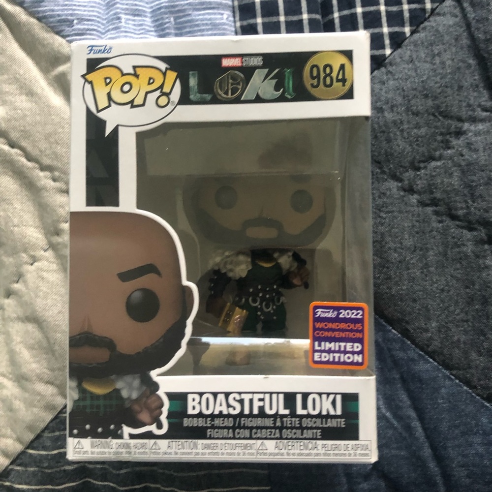 Boastful loki funko pop